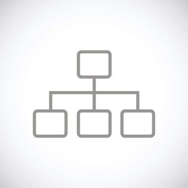 Yapısı siyah simgesi