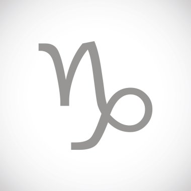 Oğlak siyah simgesi