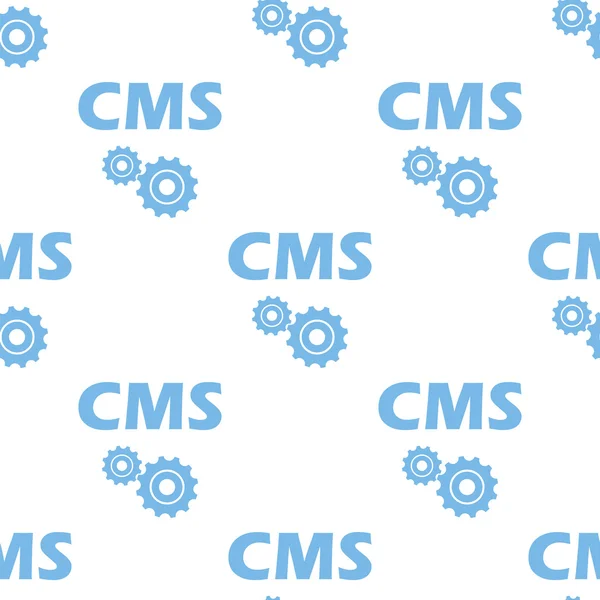 CMS wzór — Wektor stockowy