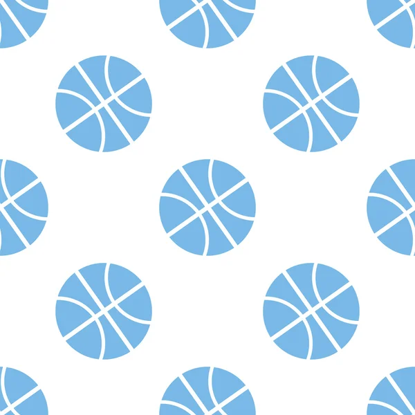 농구 완벽 한 패턴 — 스톡 벡터