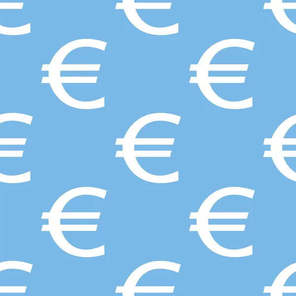 Euro seamless pattern — Stock Vector
