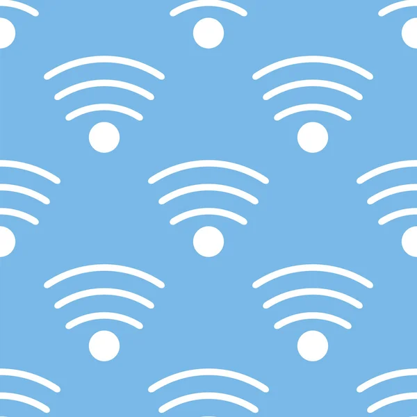 Modèle sans couture Wi-Fi — Image vectorielle