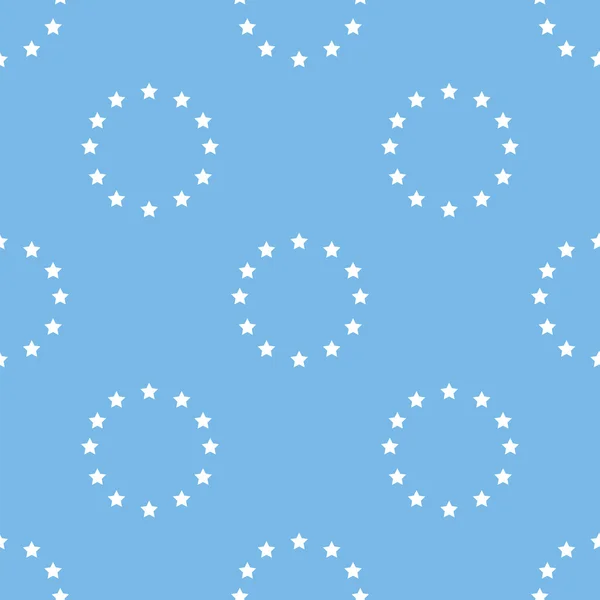 Modèle sans couture Union européenne — Image vectorielle