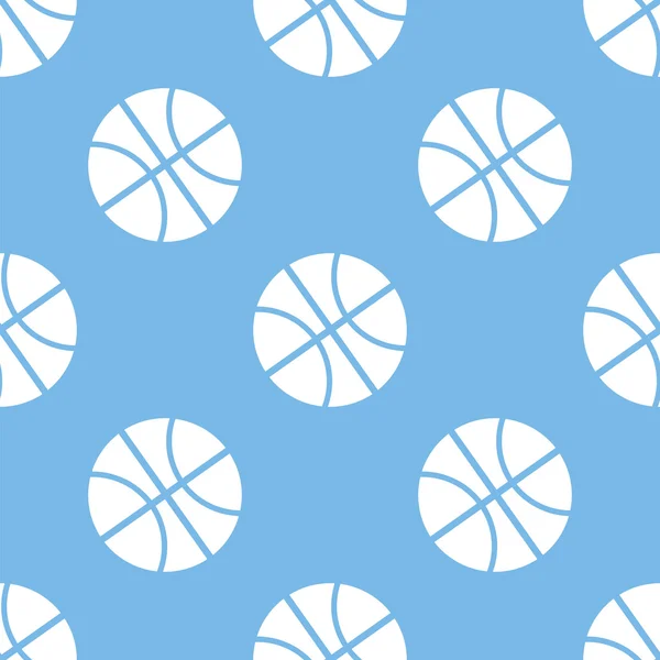 バスケット ボールのシームレスなパターン — ストックベクタ