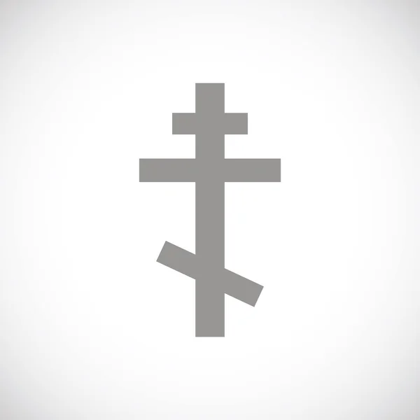 Ortodoxi svart ikon — Stock vektor