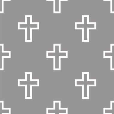 Dikişsiz desen Protestan çapraz