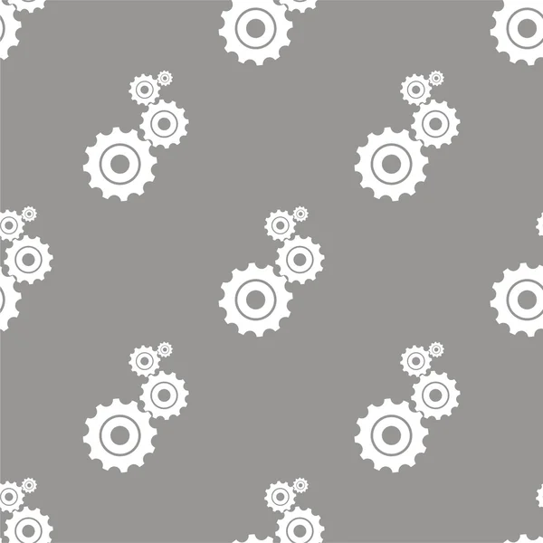 Mechanism seamless pattern — Stock Vector