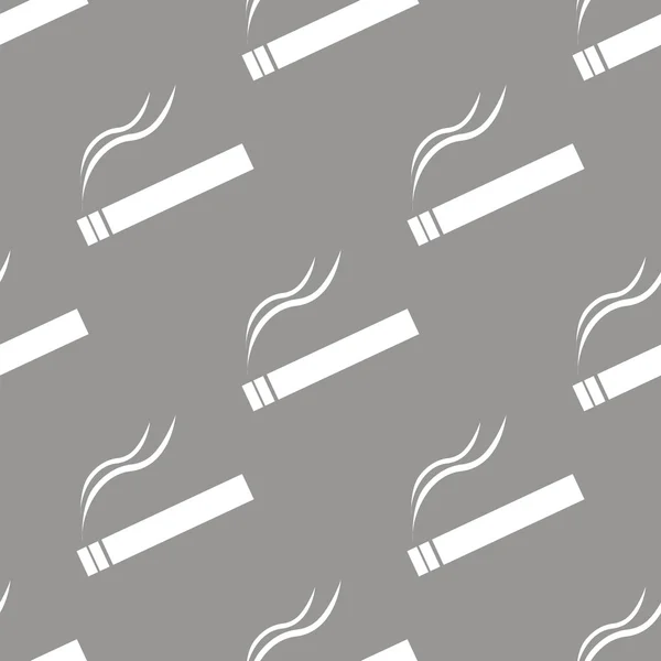 Cigarette patron sans couture — Image vectorielle