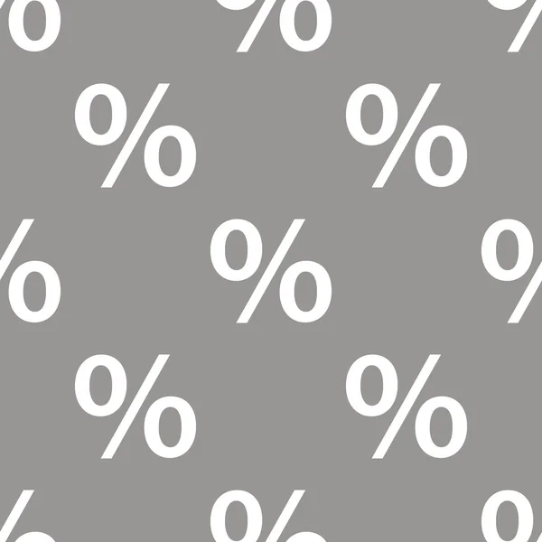 Percentage naadloze patroon — Stockvector