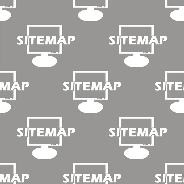 Sitemap seamless pattern — Stock Vector