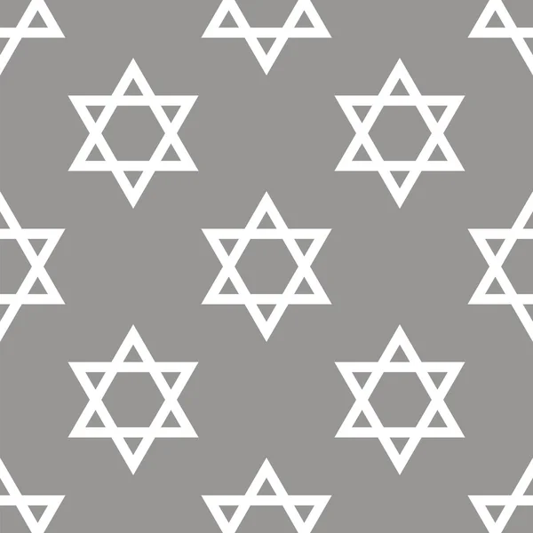 Judendomen seamless mönster — Stock vektor