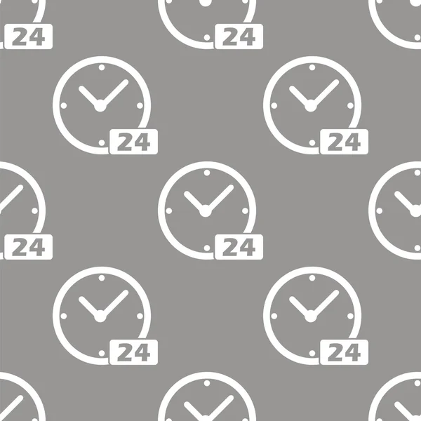 Clock seamless pattern — Stock Vector