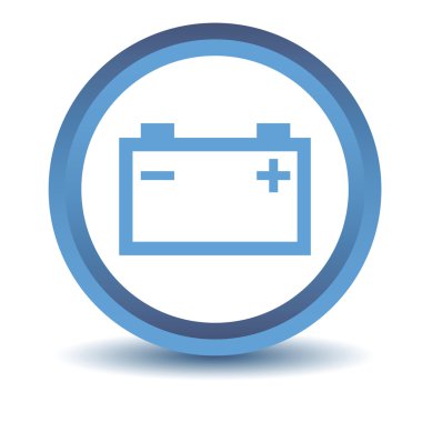 Mavi akümülatör kutsal kişilerin resmi