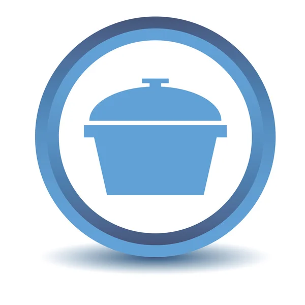 Blue Pan icon — Stock Vector