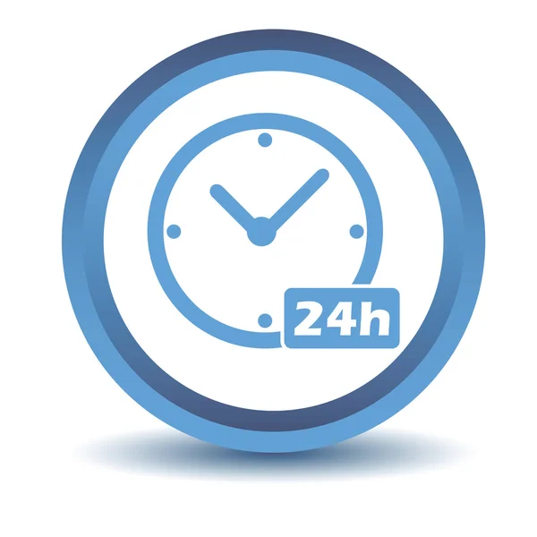 Blue Clock icon — Stock Vector