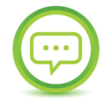 Yeşil talk simgesinin