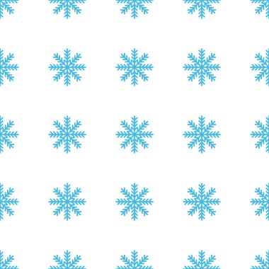 Benzersiz kar tanesi seamless modeli