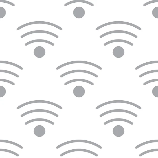 Nouveau modèle sans couture Wi-Fi — Image vectorielle