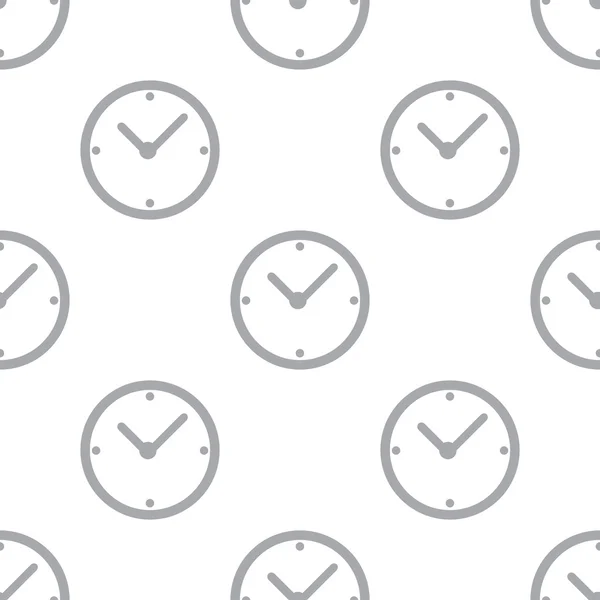 Ny klocka seamless mönster — Stock vektor