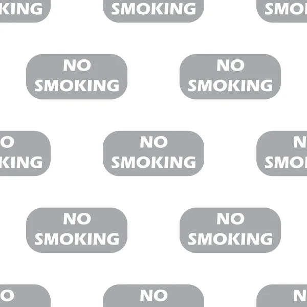 新しいない喫煙シームレス パターン — ストックベクタ
