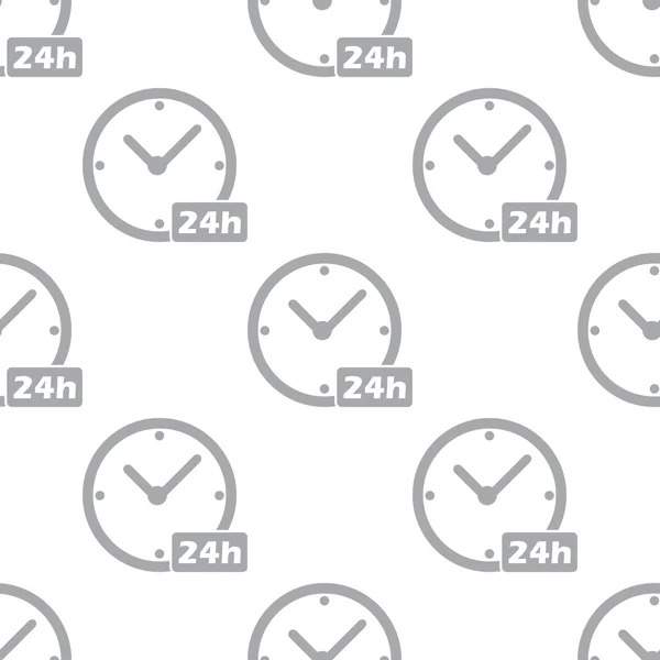 New Clock seamless pattern — Stock Vector