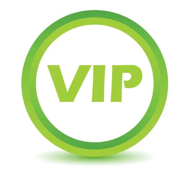 Grüne VIP-Ikone — Stockvektor