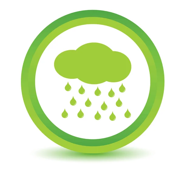 Green regen pictogram — Stockvector