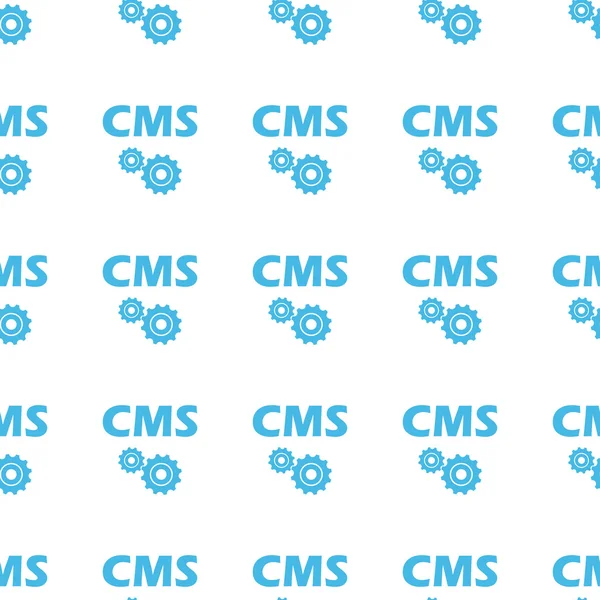 Padrão sem costura cms único — Vetor de Stock