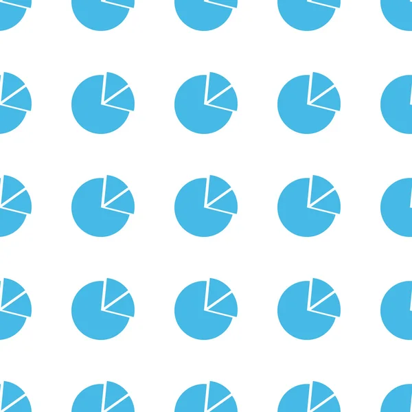 Uniek cirkel naadloze chart patroon — Stockvector