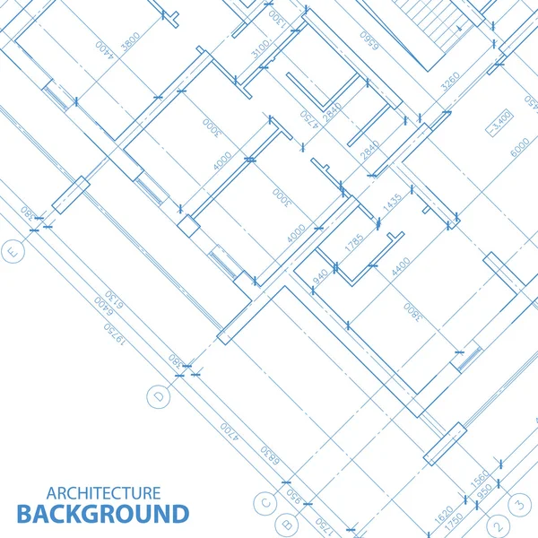 新的体系结构规划 — 图库矢量图片#