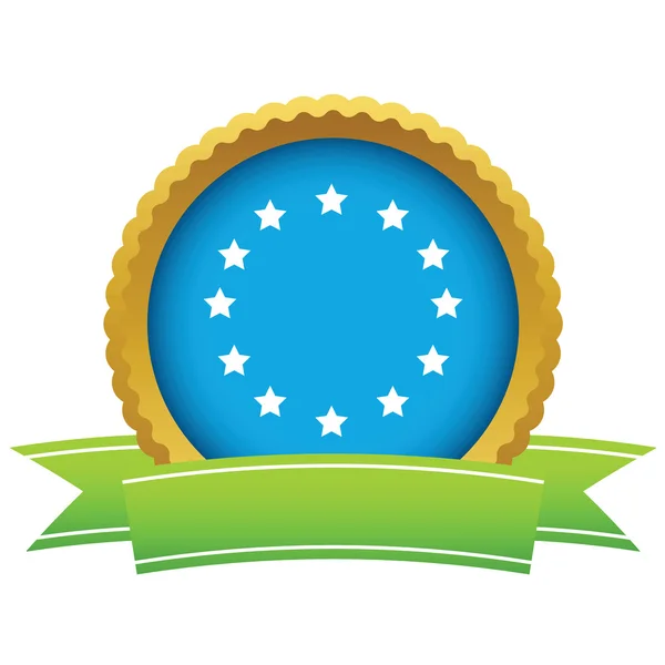 Or logo de l'Union européenne — Image vectorielle