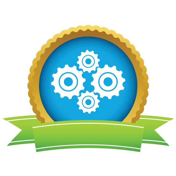 Logoen til den nye mekanismen – stockvektor
