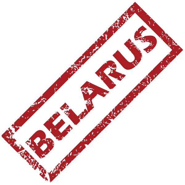 Nieuwe Wit-Rusland Rubberstempel — Stockvector