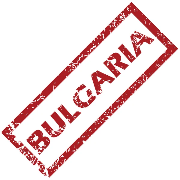 Nieuwe Bulgarije Rubberstempel — Stockvector