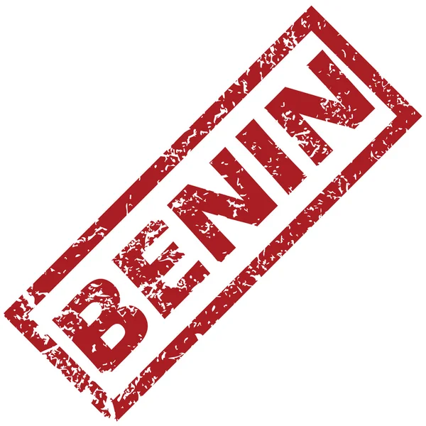 Neuer Benin-Gummistempel — Stockvektor