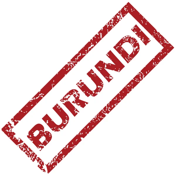 Nya Burundi gummistämpel — Stock vektor