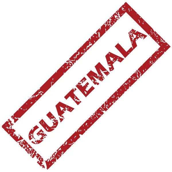 Novo selo de borracha guatemala —  Vetores de Stock