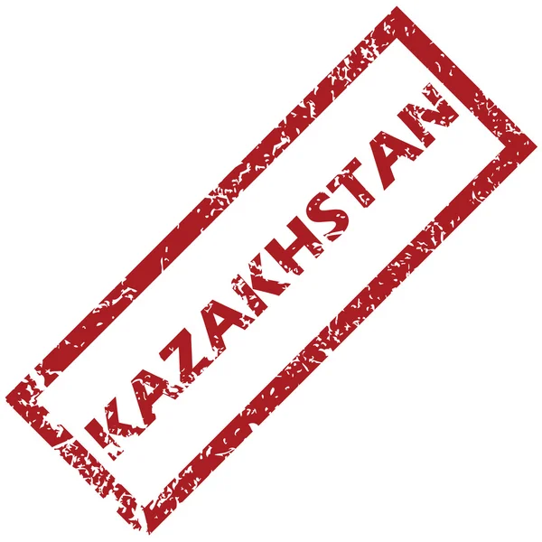 New Kazakhstan rubber stamp — Stock Vector