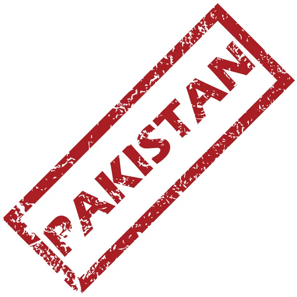Nuevo sello de goma de Pakistán — Vector de stock