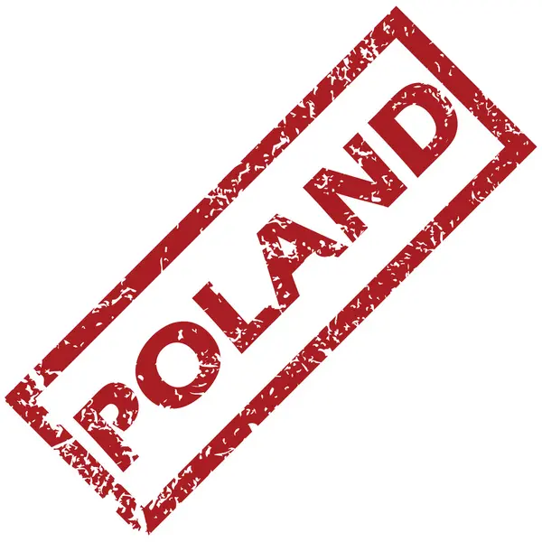 New Poland rubber stamp — Stock Vector