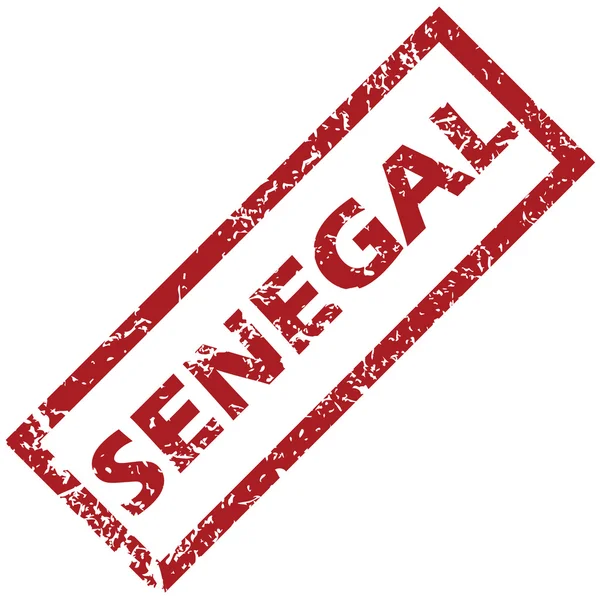 New Senegal rubber stamp — Stock Vector