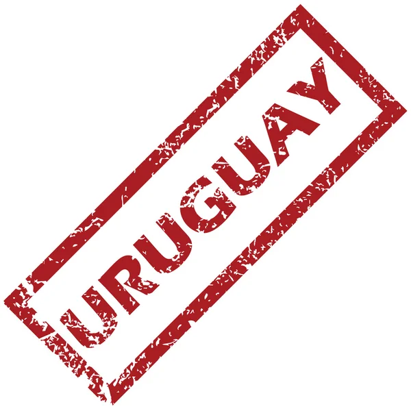 Nuevo sello de goma Uruguay — Archivo Imágenes Vectoriales