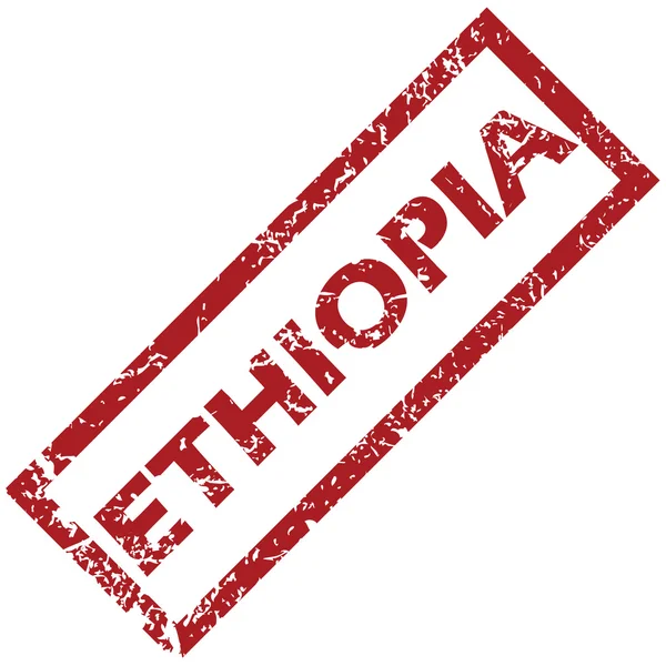 नवीन इथिओपिया रबर स्टॅम्प — स्टॉक व्हेक्टर