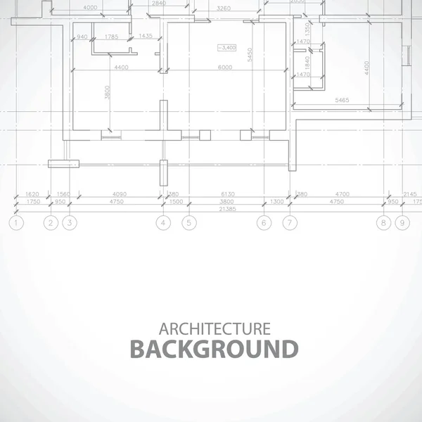 Fundo único edifício preto — Vetor de Stock