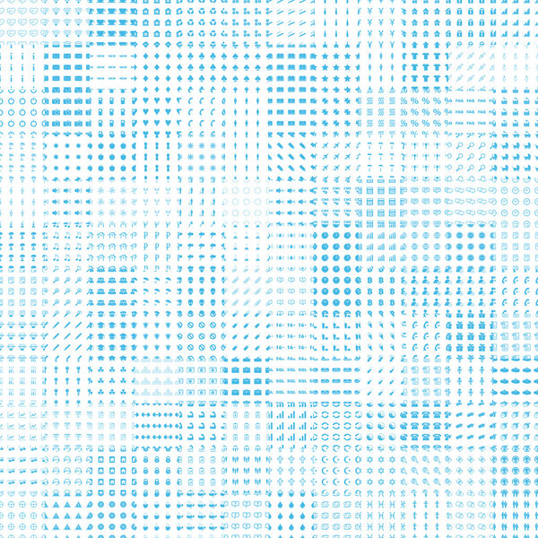 Очень большой набор узоров без морепродуктов
