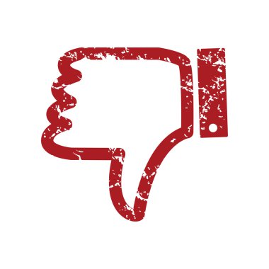 Logo aksine kırmızı grunge