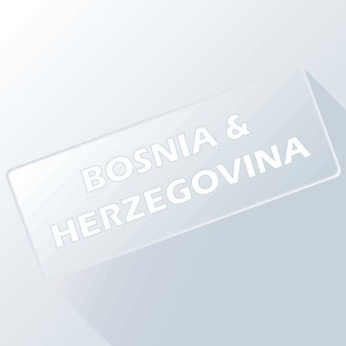 Bosna-Hersek benzersiz düğmesi