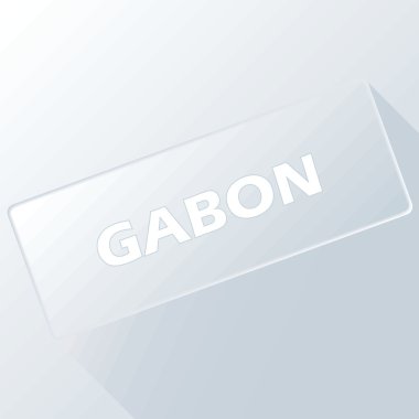 Gabon benzersiz düğmesi