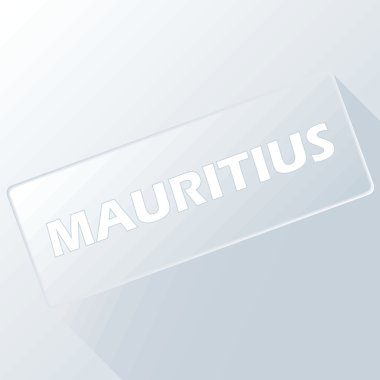Mauritius benzersiz düğmesi