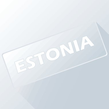 Estonya benzersiz düğmesi